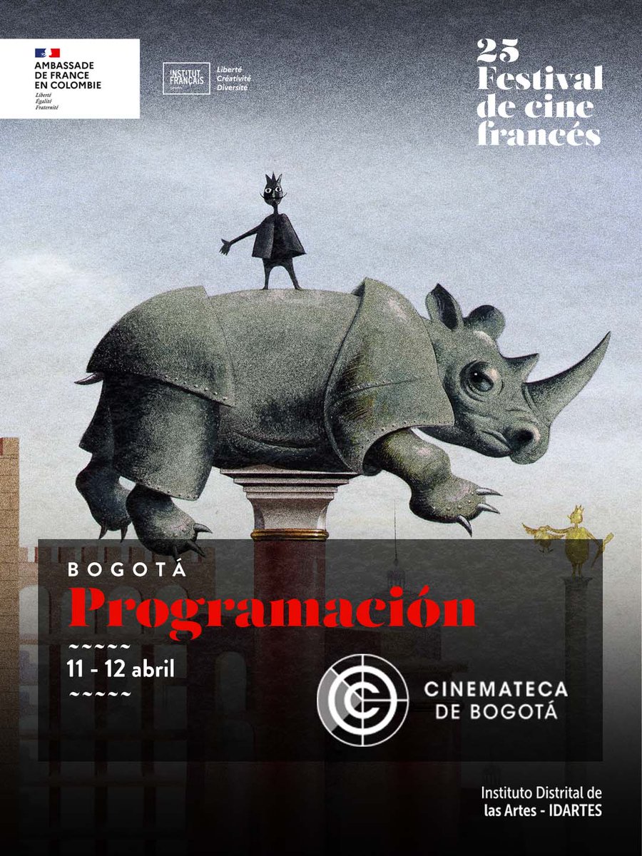 CineFrancesCol's tweet photo. 🎬 Prográmese este fin de semana con las funciones de Clásicos

25 años del Festival de Cine Francés en la Cinemateca de Bogotá (@cinematecabta)🎞️

👉🏻 ¡Deslice para conocer más!

#CineFrances #PelículasFranccesas https://t.co/3BxDjNQbBY