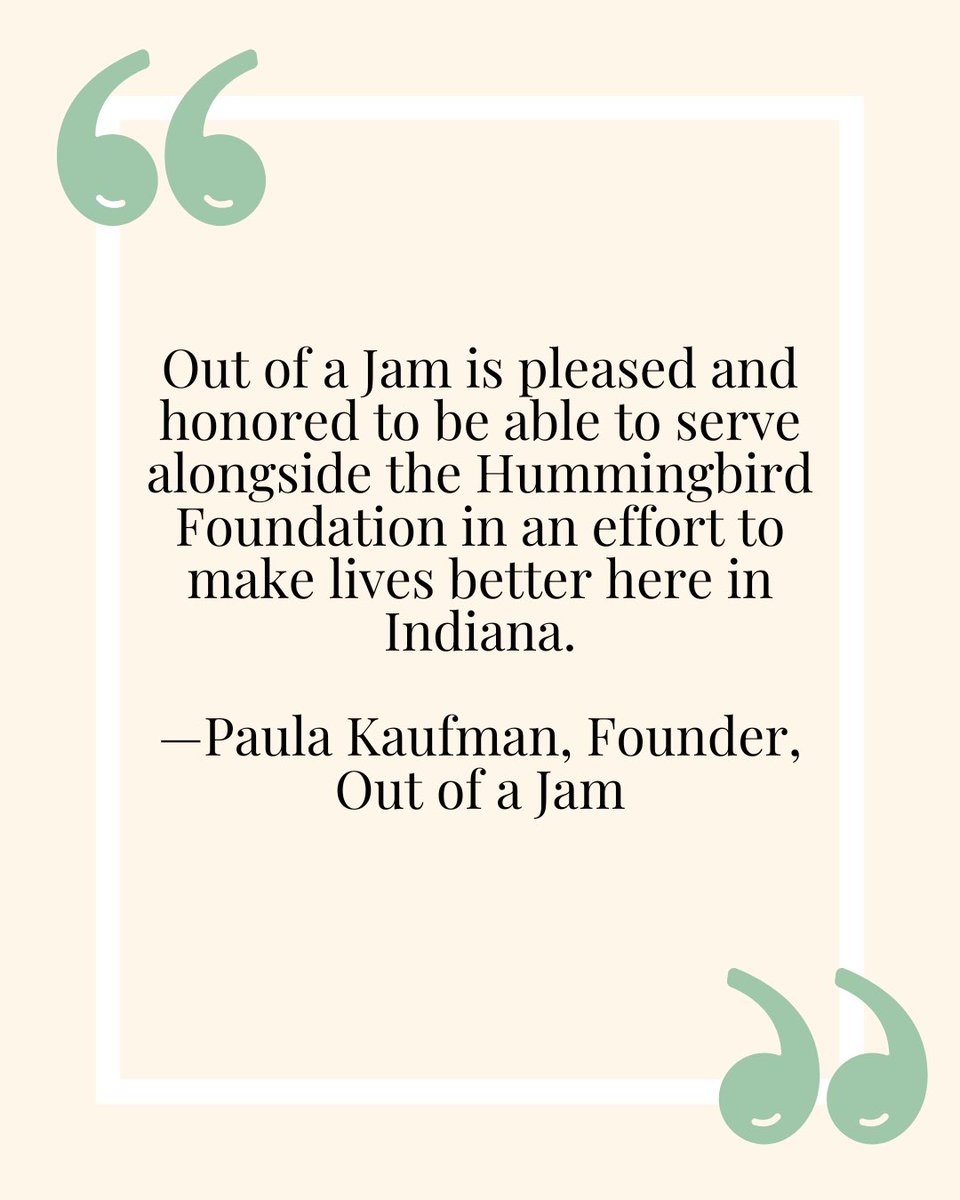 Hummingbirdindy's tweet image. Our 2026 honorees—Second Helpings, Out of a Jam, and Urban Seeds—are leading the way in ending hunger across #Indiana. With this year’s award support, they’ll continue expanding their reach and strengthening the communities they serve.