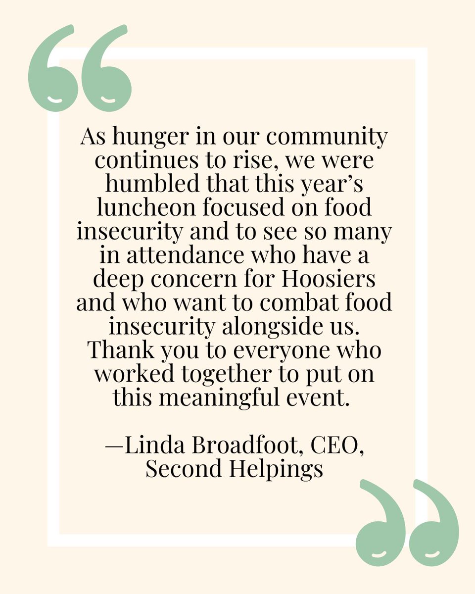Hummingbirdindy's tweet image. Our 2026 honorees—Second Helpings, Out of a Jam, and Urban Seeds—are leading the way in ending hunger across #Indiana. With this year’s award support, they’ll continue expanding their reach and strengthening the communities they serve.