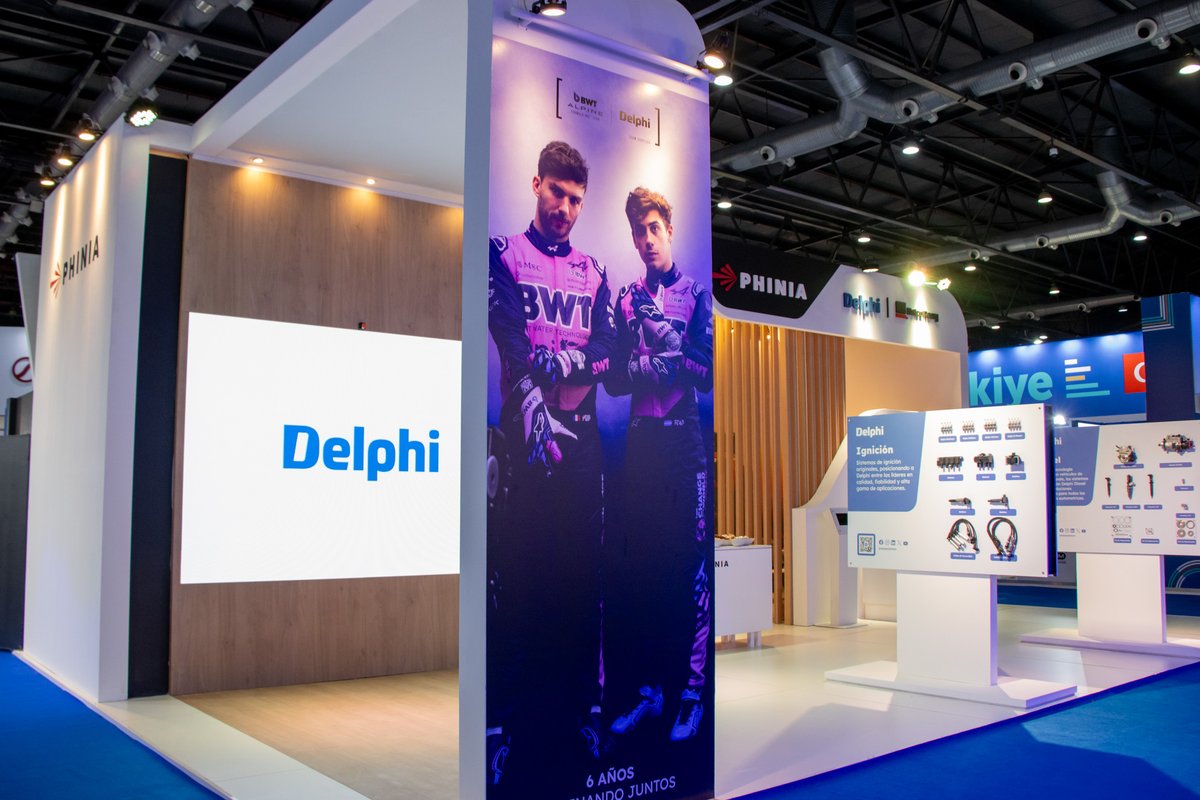 delphiautoparts's tweet photo. We’re live at Automechanika Buenos Aires! 🔧

At our booth, you’ll find Delphi’s latest innovations designed to keep vehicles running at their best — from fuel systems and sensors to ignition and thermal solutions.

📍 Buenos Aires, Argentina - Booth 1D-10
🗓️ April 8-11 https://t.co/8fkIlPQb1v