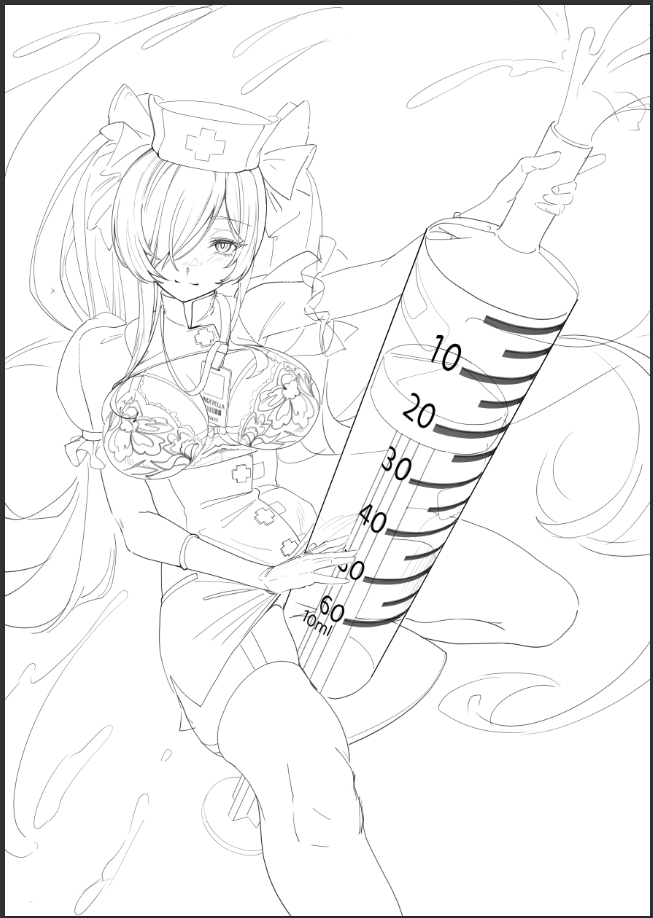 MyoZin_'s tweet image. #nikke #wip #Cinderella 

와하나도안야하다