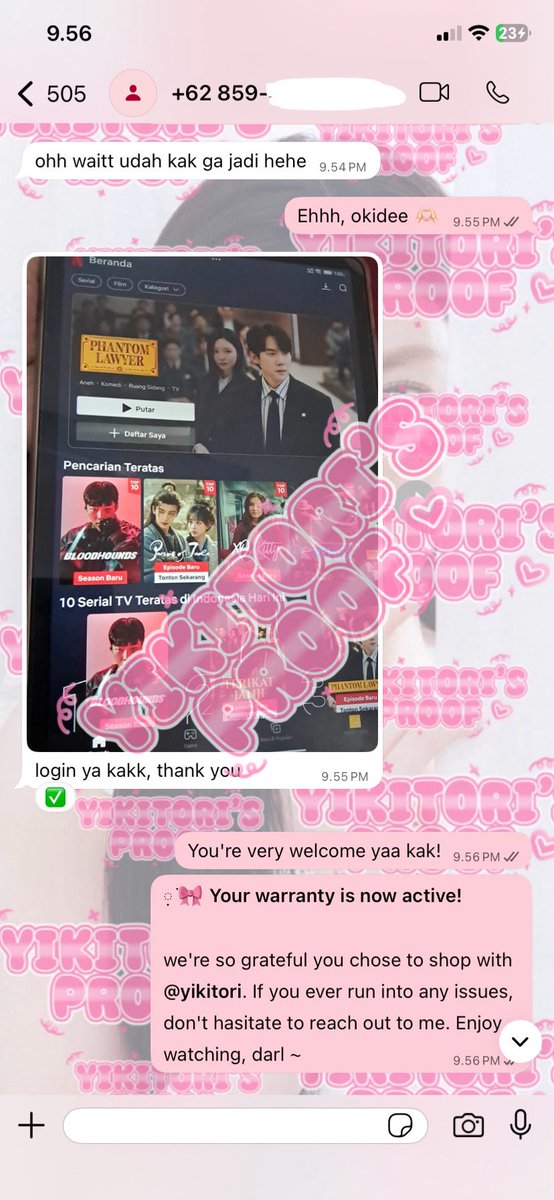 lycoiriss's tweet photo. 22053316 WTB WTS SELL APLIKASI PREMIUM MURAH BERGARANSI &amp; TRUSTED NETFLIX HARIAN MINGGUAN BULANAN SEHARI 1 2 3 5 7 HARI SEMINGGU 1 BULAN 1P1U 1U SEBULAN ZONAUANG jaksnskskak https://t.co/4xc5n0NxS8