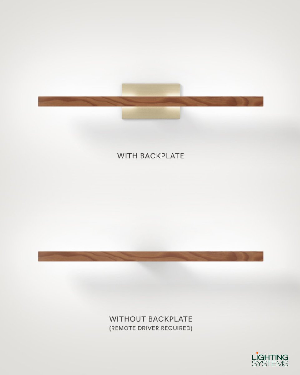 ltgsys's tweet image. Sustainability at it core. @stickbulb 
The Ray Sconce is comprised of 1 solid wood stick held in place by metal hardware that mounts to the wall. Installed vertically or horizontally. Simple, clean, and quiet. ADA compliant. 

#NorcalRep #LtgSys #LightAgency #LightingRep