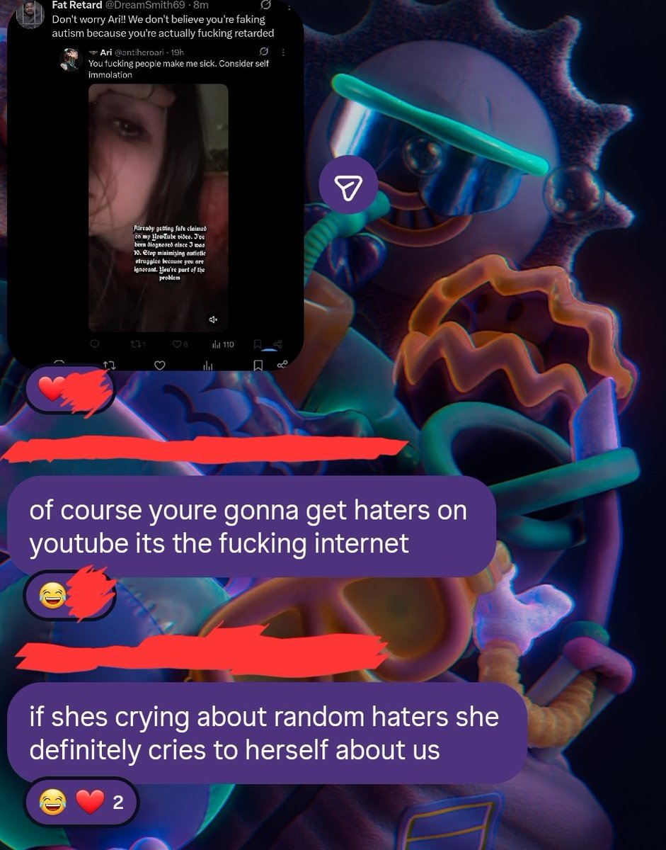 Fat Retard tweet media