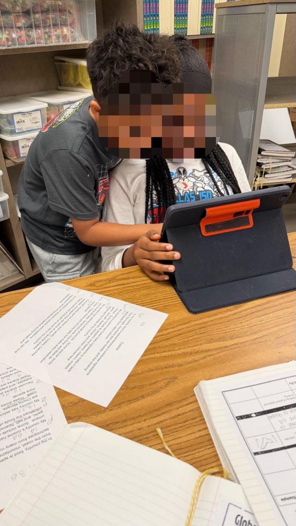 kadie_trammell's tweet image. 🎥 Advanced Learning students @AudeliaCreekES are using #Adobe &amp;amp; #iMovie to showcase their country research. What a dream to partner with Ms. Stout to support her students with critical thinking &amp;amp; problem solving! Cant wait to see their final edutainment videos 🤩 #RISDDreamBig