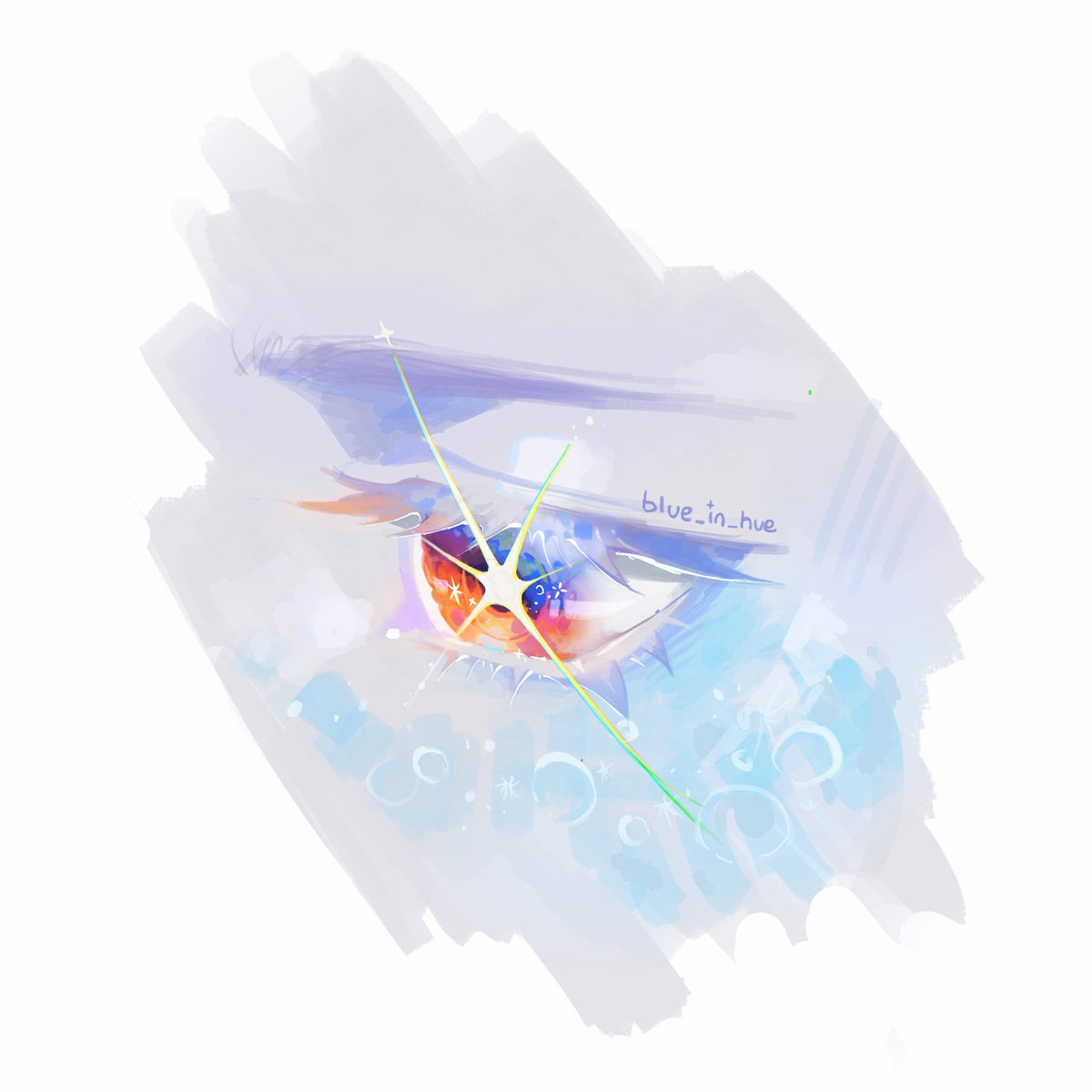 another doodle bc im so obsessed with her heavenly colour palette