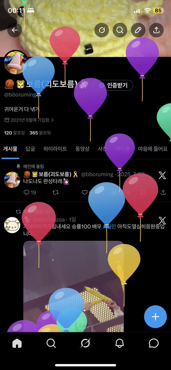 🧶🐯보름(괴도보름)🎗️ tweet media