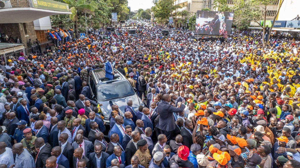 William Samoei Ruto, PhD tweet media