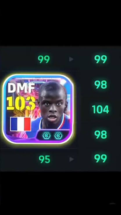 MhiztaEco's tweet photo. My Kante vs opponents Kante 😂😂😂
#eFootball2026 
#eFootball https://t.co/RGOKsUZB8k