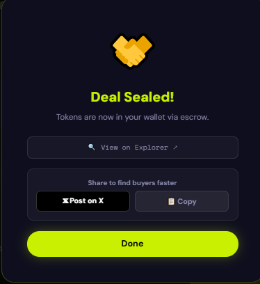 VENDR_XYZ's tweet photo. Increase you interaction on @RobinhoodApp testnet.

Trade any token deployed on Robinhood testnet chain with VENDR OTC app.  

LIST TOKEN☑️
BUY TOKEN☑️
MAKE OFFER☑️ https://t.co/0r7R5iTV7c