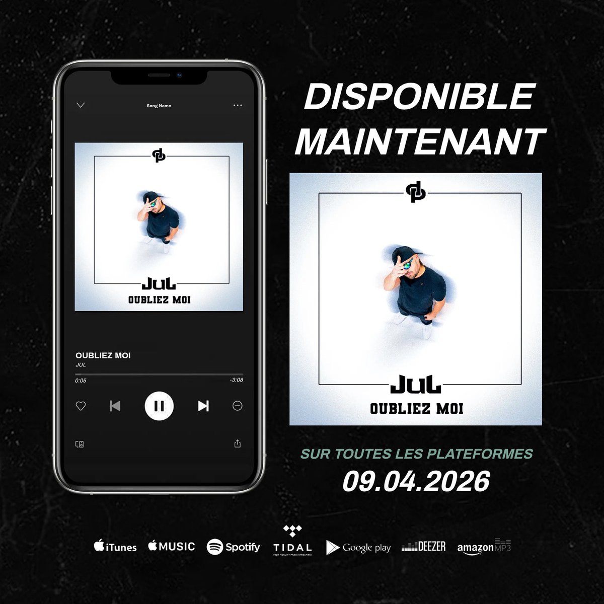 Proposition de Cover pour le nouvel album de <a href="/jul/">Jul</a> ! 
#jul #oubliezmoi