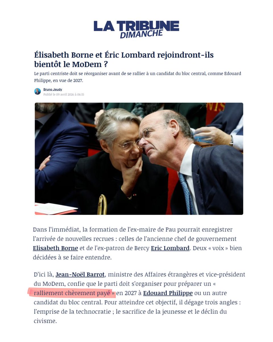 Marc Fesneau tweet media