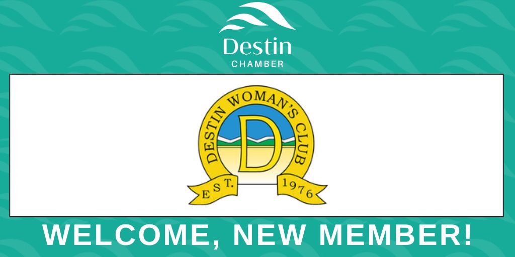 DestinChamber's tweet image. Welcome to new  Destin Woman's Club! Destin Woman's Club is a diverse group of women with a shared goal: enjoy each other's company, while finding ways to support the needs of a growing Northwest Florida community. destinwomansclub.org. #DestinChamber #ChamberStrong