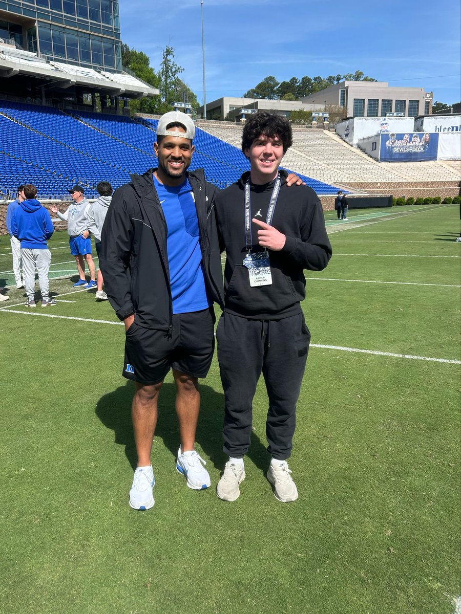 asher_cummins's tweet photo. Had an amazing time at Duke today!⚪️🔵@CoachHarris_33 @coachRickLyster @CoachLangeRBC @nextlvlculture @RBC_Prospects https://t.co/bTYecv7g3d