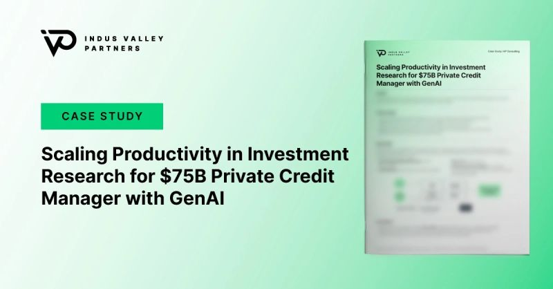 Indus Valley Partners tweet media