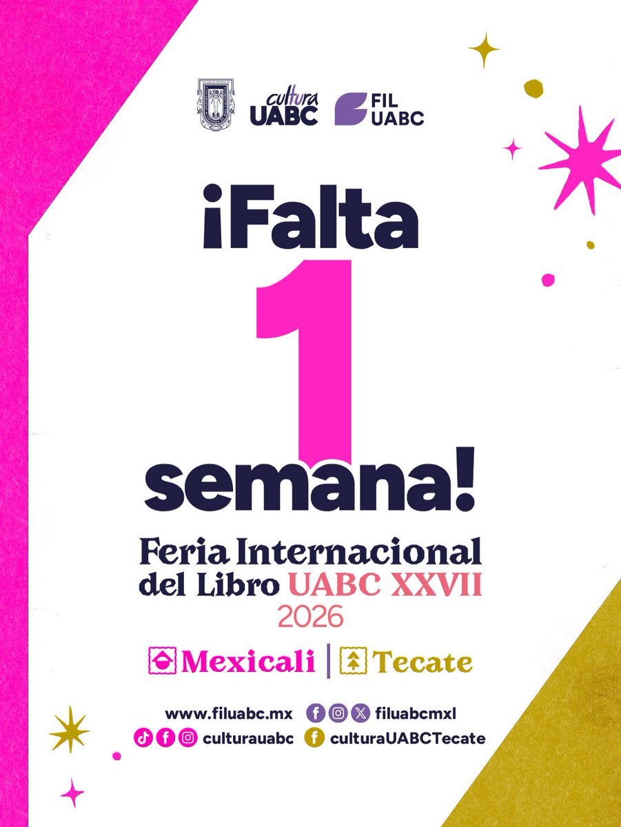 Feria Internacional del Libro UABC tweet media