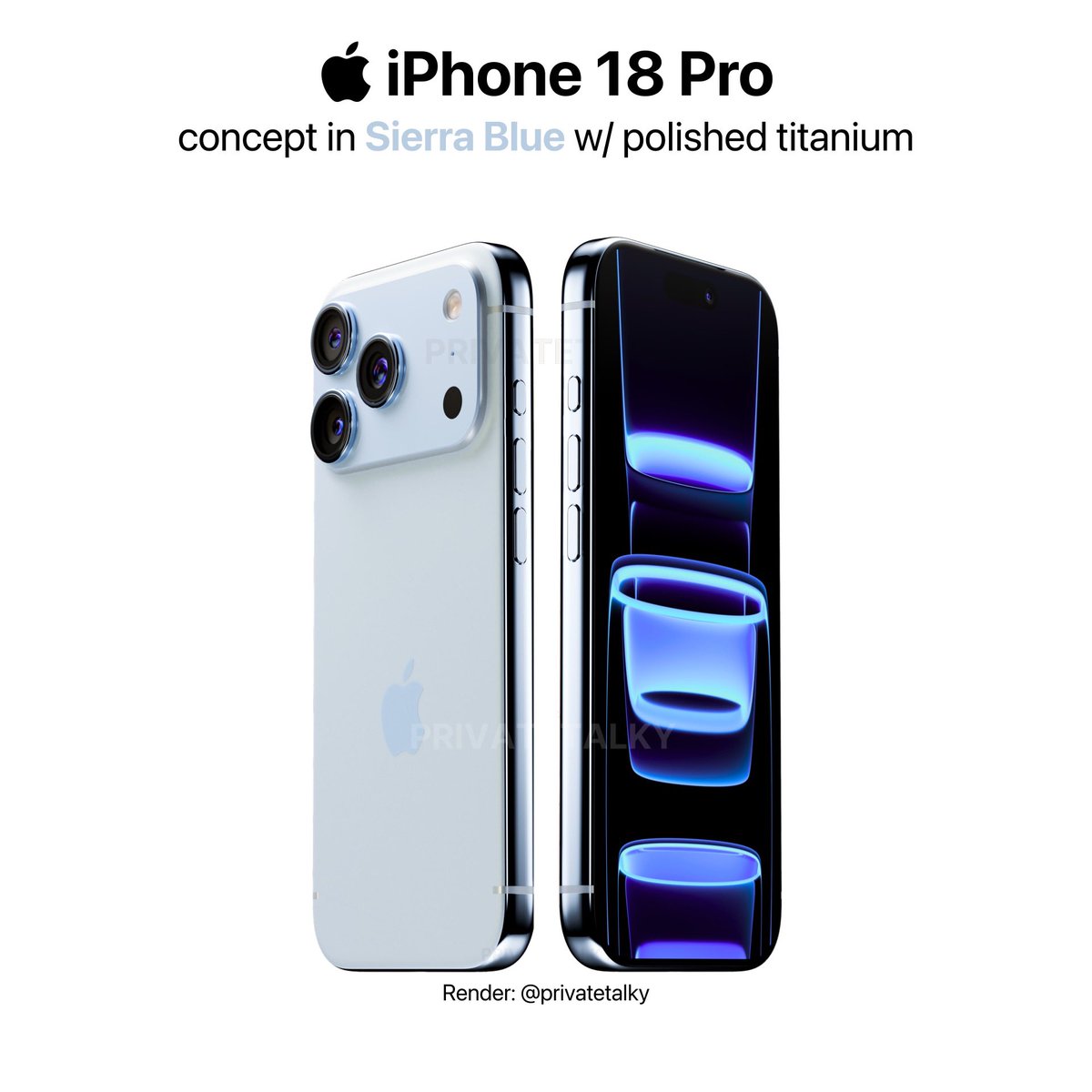 The iPhone 18 Pro would be gorgeous in polished titanium 😮‍💨