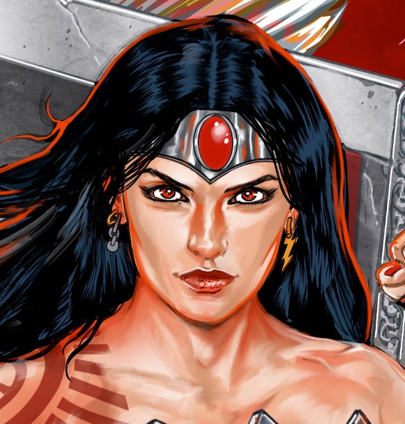 batmankm's tweet photo. My latest tribute art. DC’s Absolute Wonder Woman ⚔️ Such a wonderful book and original reimagining of this iconic warrior. Loving the Absolute books so much.
#WonderWoman #DCComics #FanArt #ComicArt #illustration https://t.co/l2uEbE7U5u
