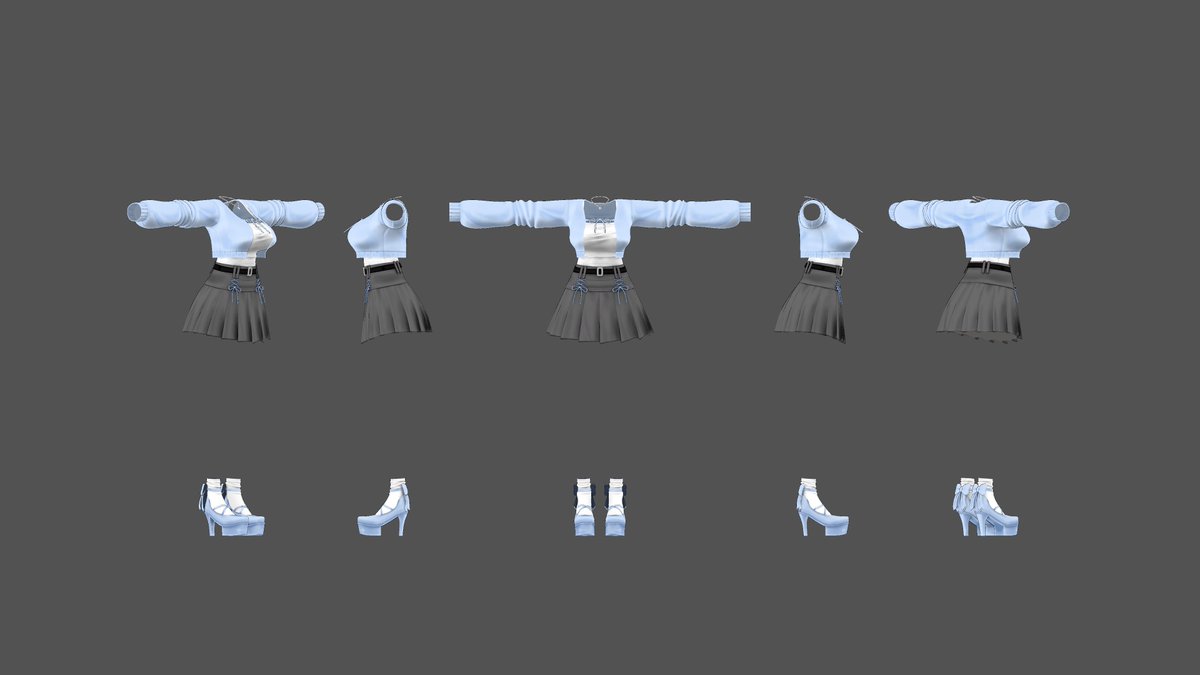 ridame1's tweet image. 토뤼님(@ toree_0409)의 뮤직비디오 의상 디자인 및 제작을 맡았습니다! 완전 첫사랑 재질..💙
 리깅: @ chume_636    

토뤼님 님 방송국 놀러가기: sooplive.com/station/toree0…

토뤼님 오리지널곡 너 맞아💙보러가기: youtube.com/watch?v=BStL8A…

 #Vtubers #3dmodeling #VtuberOutfit #販売中