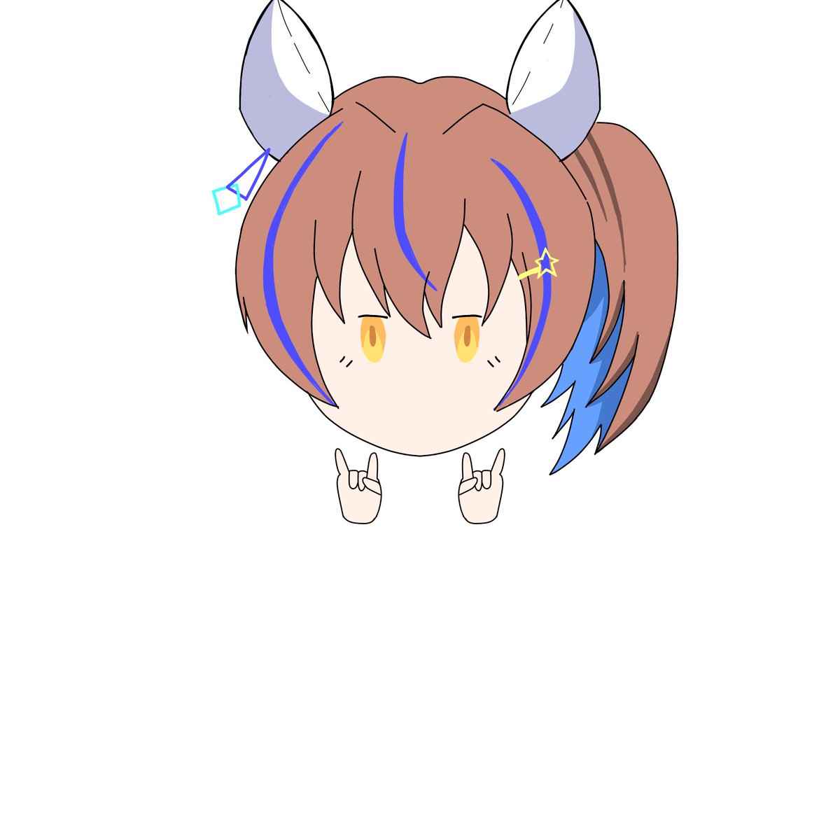 今日はヘリオスのお誕生日！🎂
ウェーイ🤟
#ダイタクヘリオス生誕祭2026 
#ダイタクヘリオス誕生祭2026
#ダイタクヘリオス
#ウマ娘
#umamusume