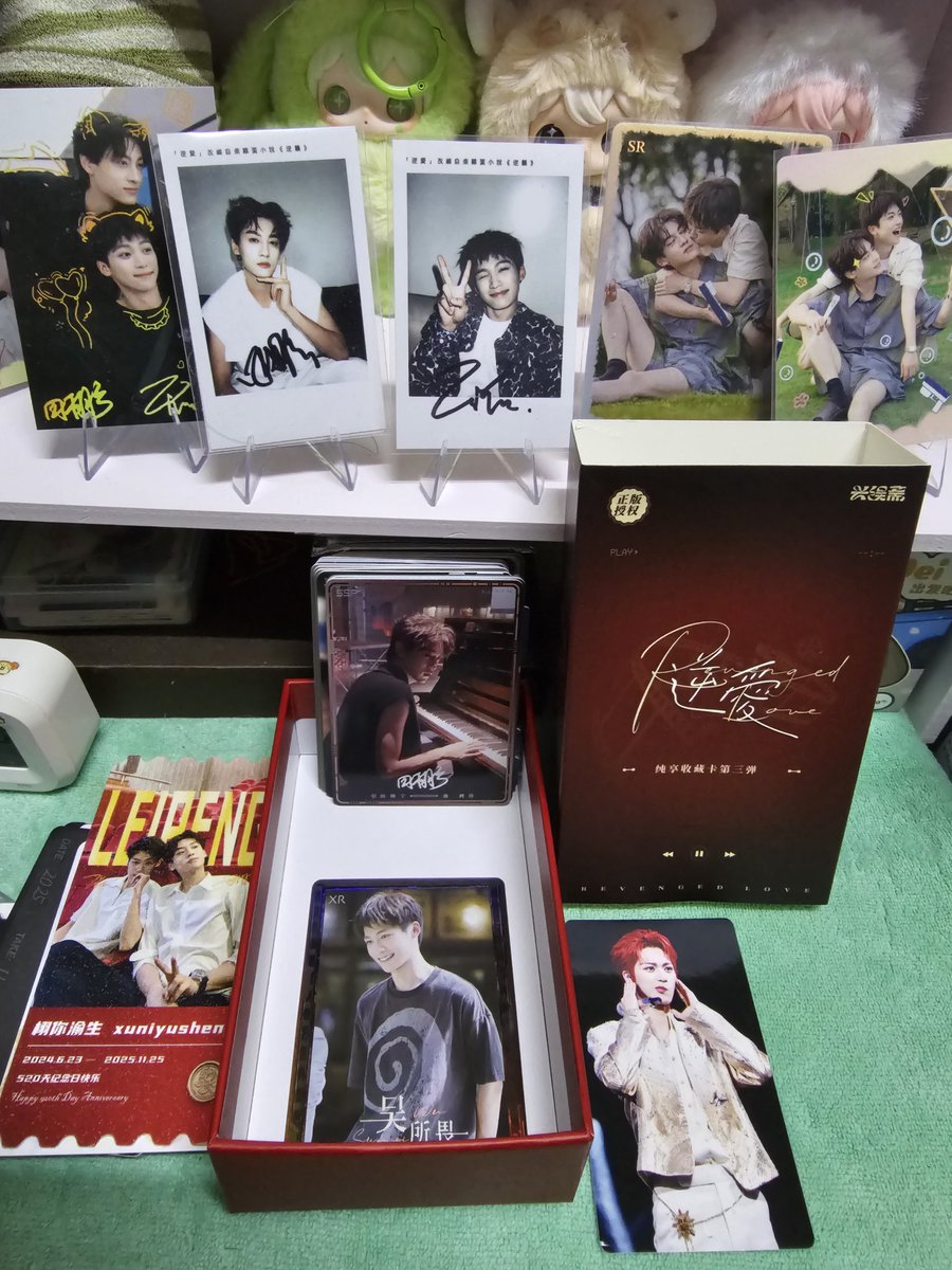 ได้รับการ์ดRLแล้วนะคะ ได้SSPพี่เถียนกับXRน้องจื่อด้วย การ์ดแถมน่ารักมาก
#annymalรีวิว