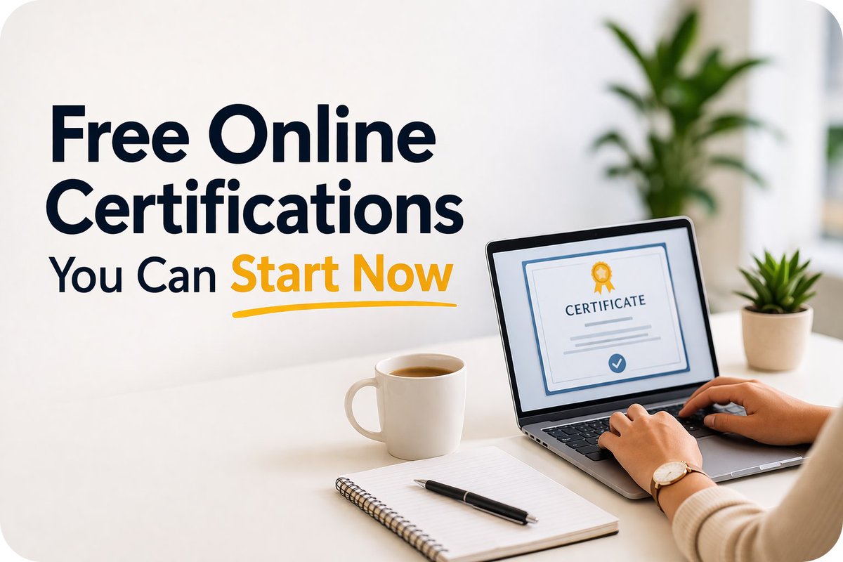 blecosm's tweet image. Free Online Certifications You Can Start Now lanternpost.org/free-online-ce… 
#FreeLearning #OnlineCertifications #Upskill #CareerGrowth #LearnFromHome #LanternPost