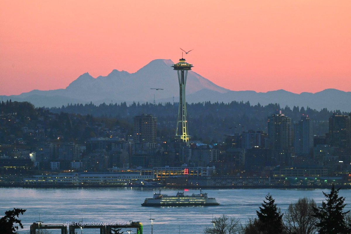 TheresaArbowOC's tweet image. Happy Thursday!  A gorgeous morning #Seattle #wawx #sunrise #pnw