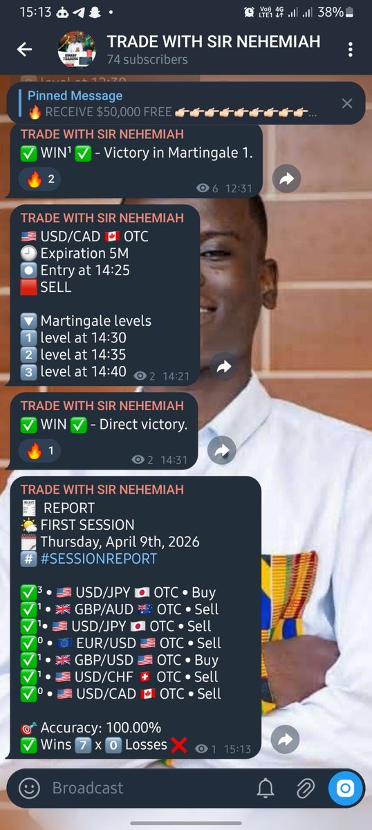 Another session closed join the team with the link in my bio #pocketoption