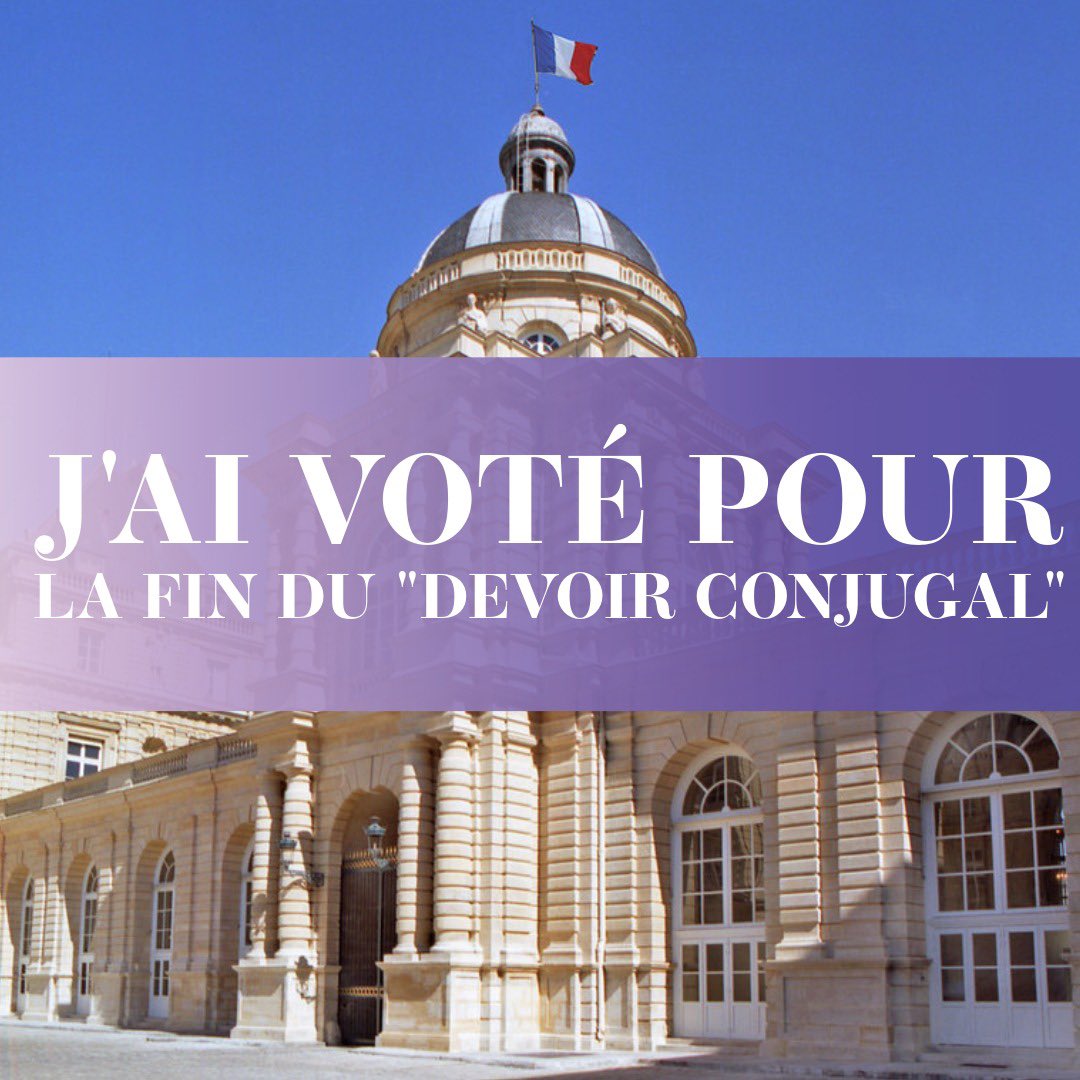 fabien_gay's tweet image. Ce matin au #Senat, j’ai voté pour la fin du « devoir conjugal » avec mon groupe @senateursCRCE