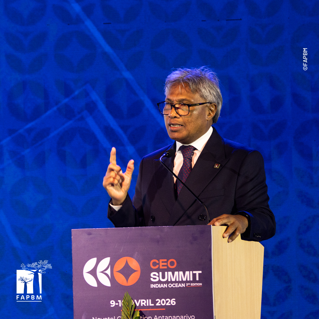 FAPBM's tweet photo. 🌍 2nd EDITION OF THE INDIAN OCEAN CEO SUMMIT 2026 – OFFICIAL OPENING Today. FAPBM, as an institutional partner, was in attendance and will showcase its expertise during the upcoming presentation by its Executive Director.
#FAPBM #CEOSUMMIT https://t.co/cYq3PNSd6w