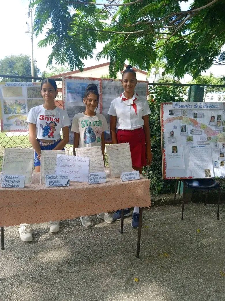 Todo un éxito la fiesta vocacional. 
Con gran alegría dieron muestra los estudiantes de las instituciones Juan Gualberto Gómez Ferrer y Mártires de Cauto, de su preparación en el evento a nivel de Zona.
#MTSS 
#RíoCauto 
DPTG