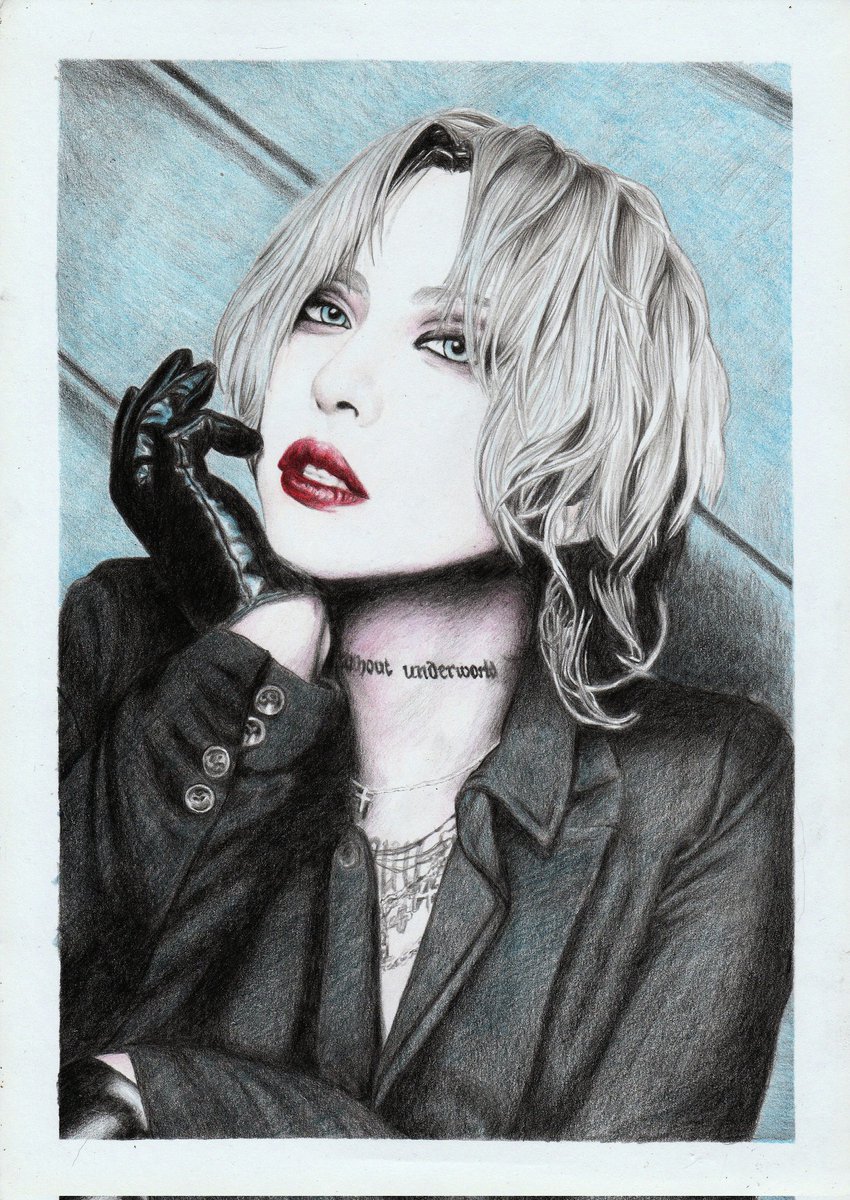 ApatiA69's tweet photo. Finished! #aryu #thedevilinside #fanart #pencils https://t.co/Y4vSDdaMlP