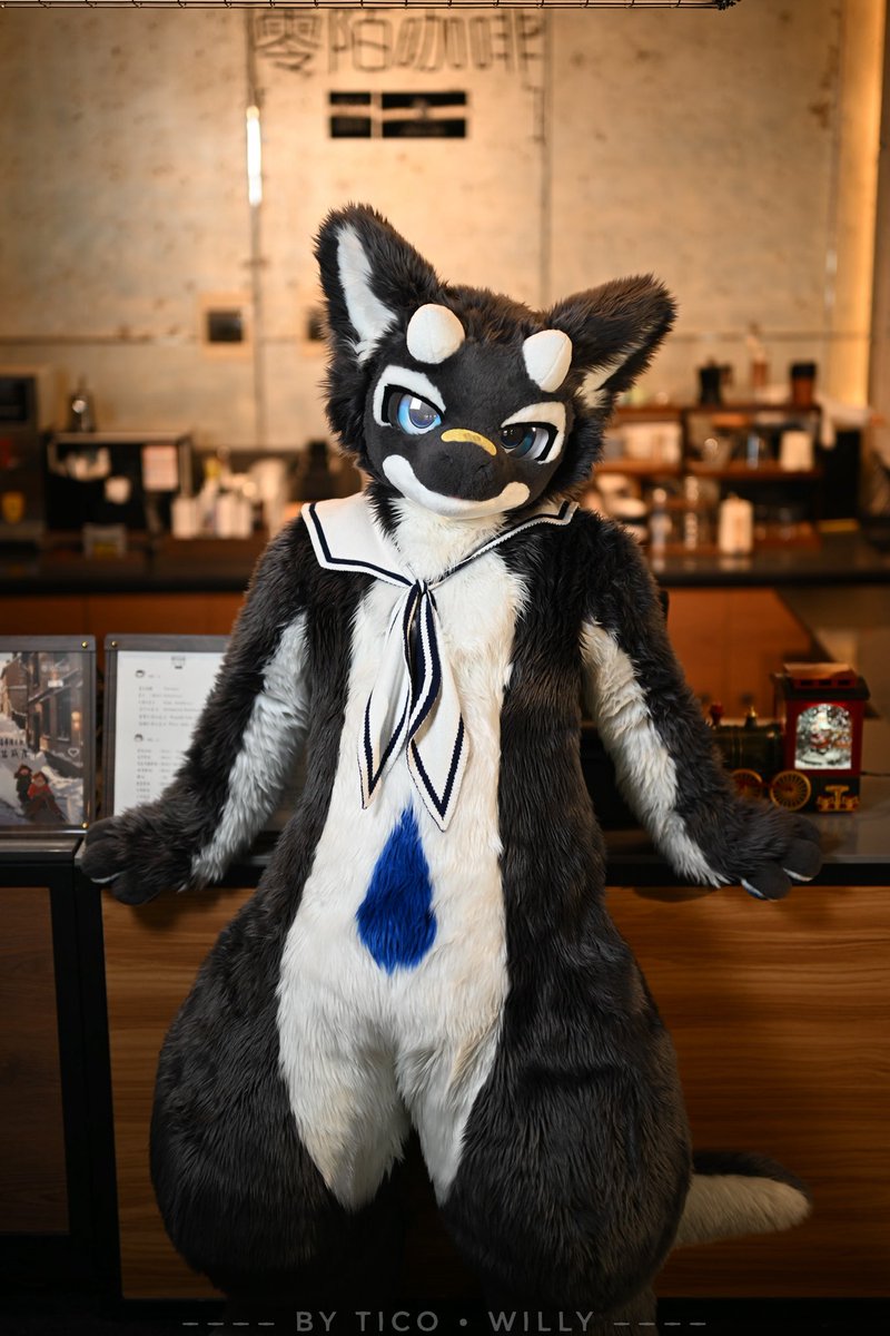 やあ、待ってたよ

#FursuitFriday