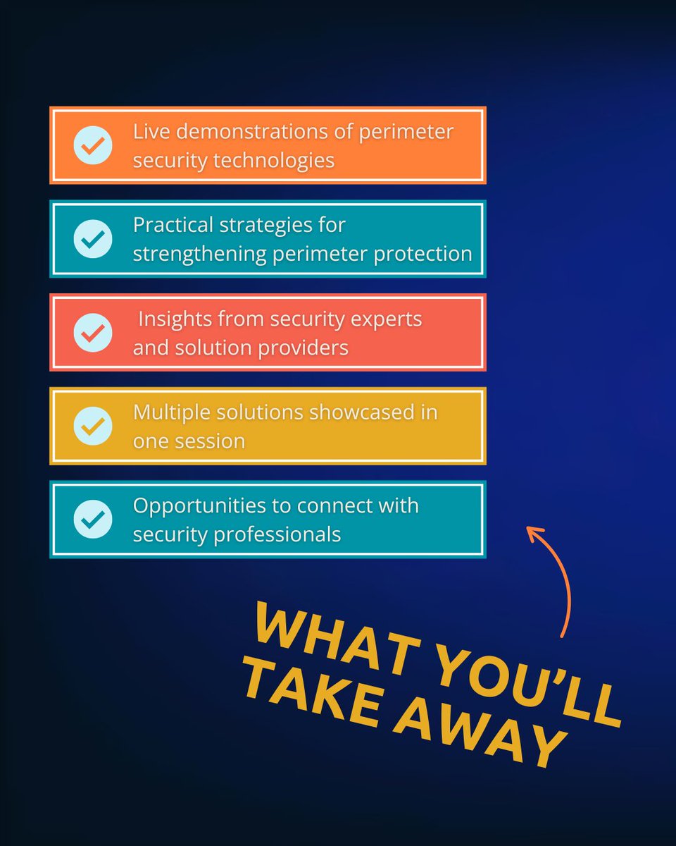 ASIS_Intl's tweet image. Join #Security Solutions Spotlight: Perimeter Protection for live demos, expert insights, and the latest perimeter #securitytechnologies. #PhysicalSecurity #ASISInternational
📍Online
🗓️ 13 May 2026
⏰ 10:55 AM–2:15 PM
Complimentary registration: bit.ly/4sMLNHO