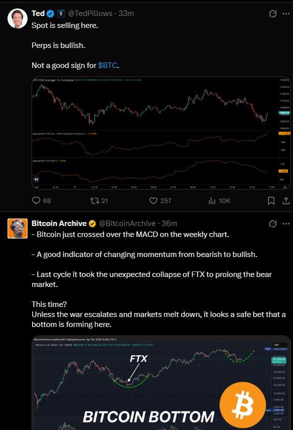 R. Crypto tweet media