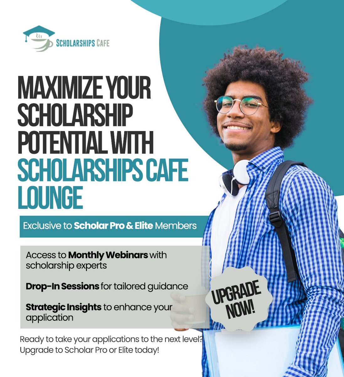 Scholarshipscaf's tweet image. Maximize your chances of securing a scholarship!
 Create an account on our website to explore an extensive list of scholarships and receive personalized assistance.

 Start your search today: scholarshipscafe.com/signup.