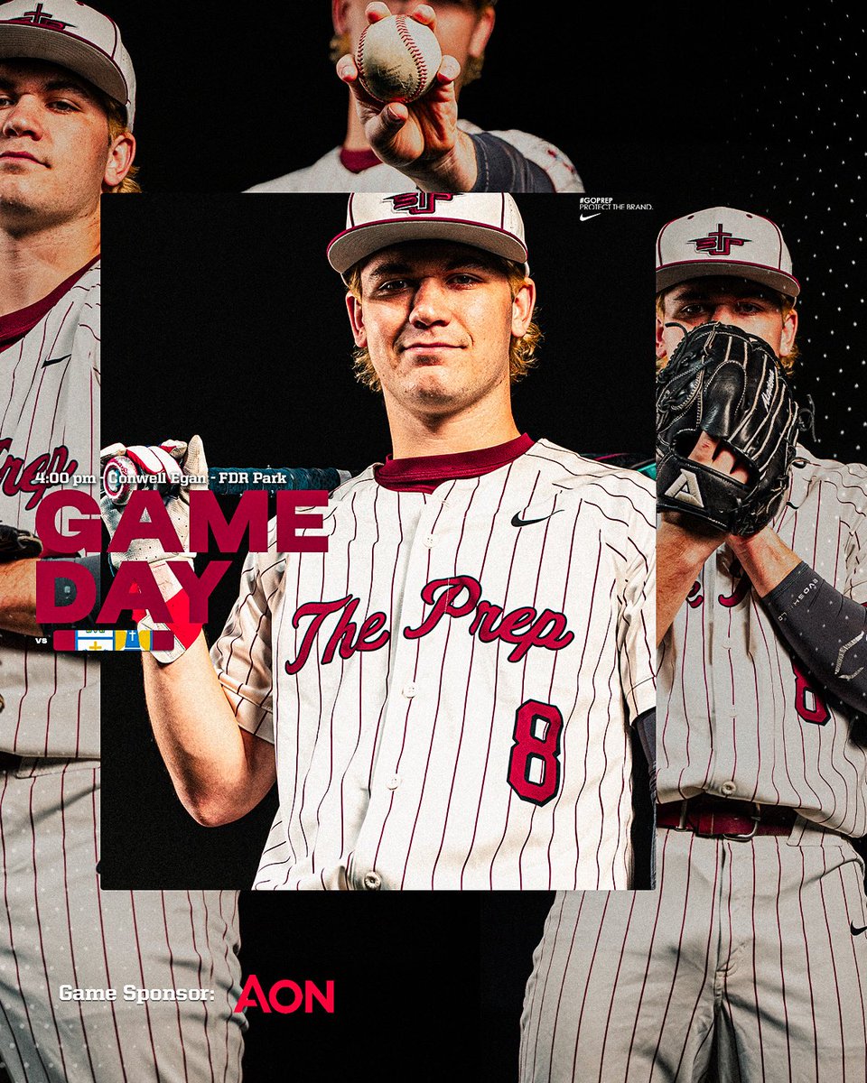 SJPrepBaseball's tweet image. Game 8 vs @realCECBaseball at 4:00pm, FDR Park! #GoPrep