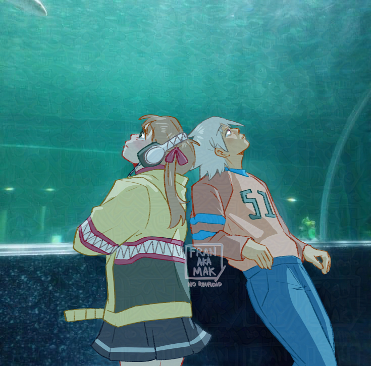 fran_aka_mak's tweet photo. aquarium date part 2 of ?
#souleater #soulxmaka https://t.co/GujMNDk84U
