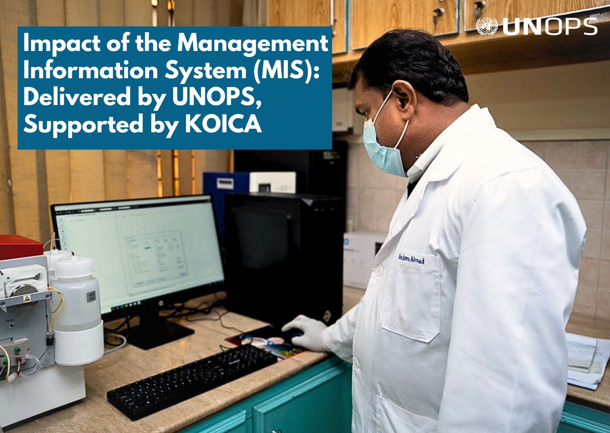 UNOPS_Pakistan's tweet photo. With funding from @KoicaPakistan , @UNOPS delivered a #MIS to #PHED KP to strengthen water quality monitoring across the province. The system is now being upgraded to further improve transparency, monitoring, and efficiency in water service delivery.
#SDG6 #KOICA #UNOPS #KP https://t.co/e07gUW2INV