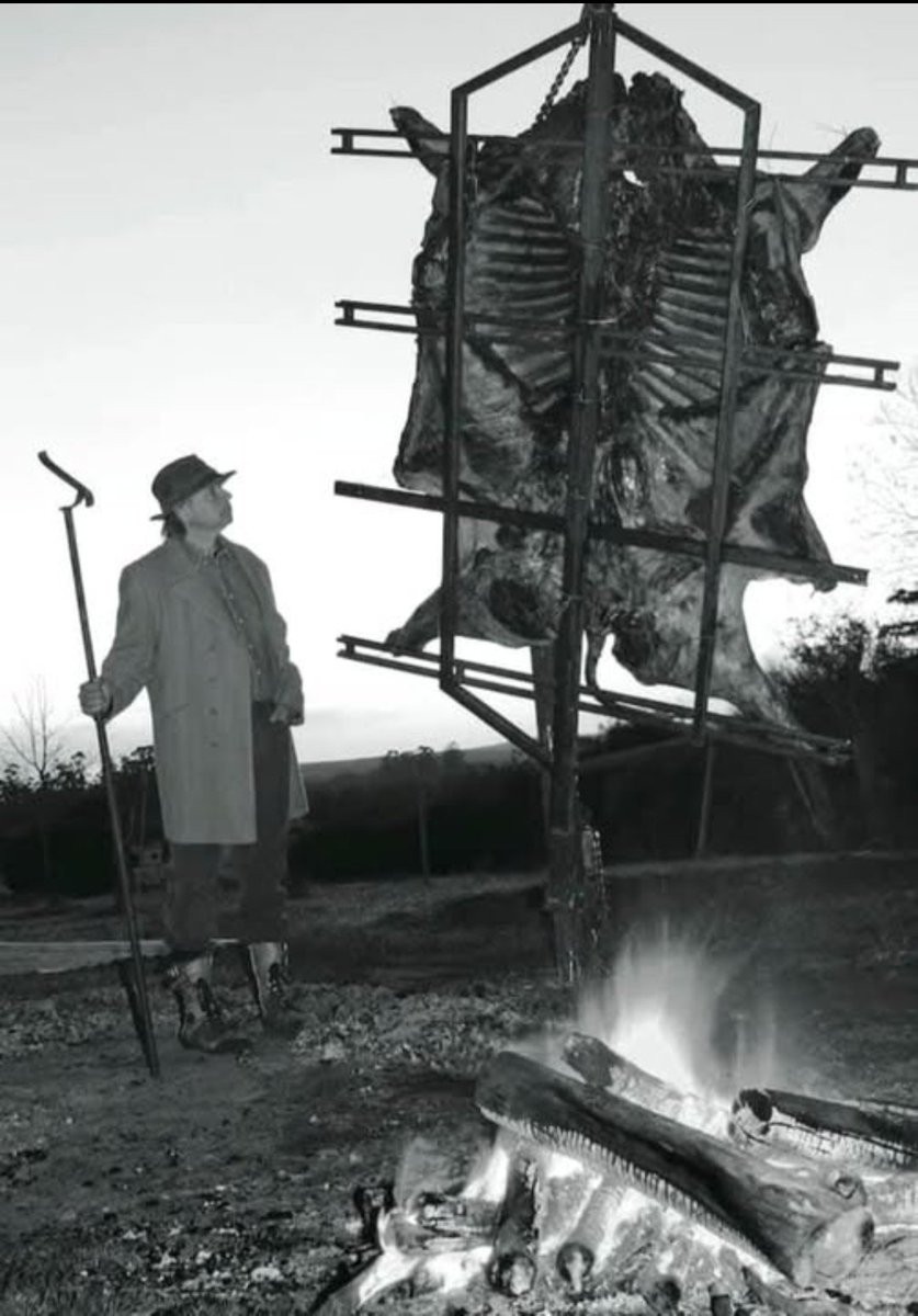 SAruleze's tweet photo. A man slaughters a big cow, starts the grill, and says to his daughter, “Daughter, go call our relatives, friends, and neighbors to join us… We’re having a celebration!".......... https://t.co/UoWmLon7B0