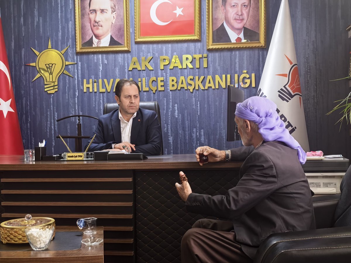 AK PARTİ HİLVAN tweet media