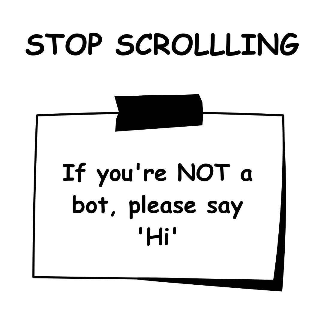 RealJackPoor's tweet image. There’re still too many bots

Please say Hi if you’re not a bot