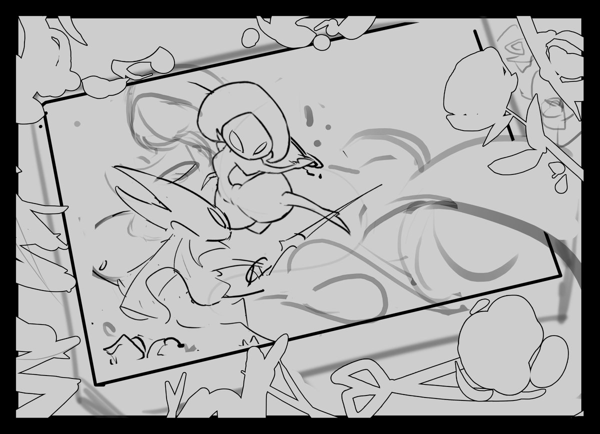 Meowdoes's tweet photo. #Hollowkinght  #silksong
rough concept https://t.co/A1MHW1Q42Z