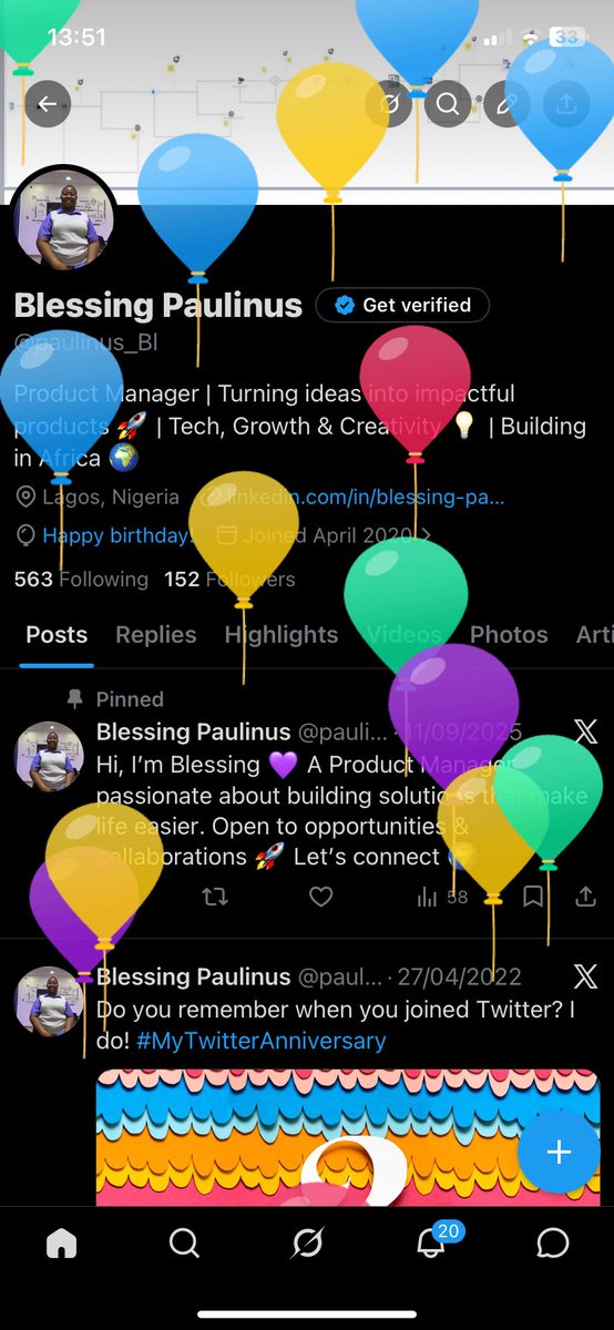 paulinus_Bl's tweet photo. Happy birthday to me. https://t.co/GWbqU2BJVw