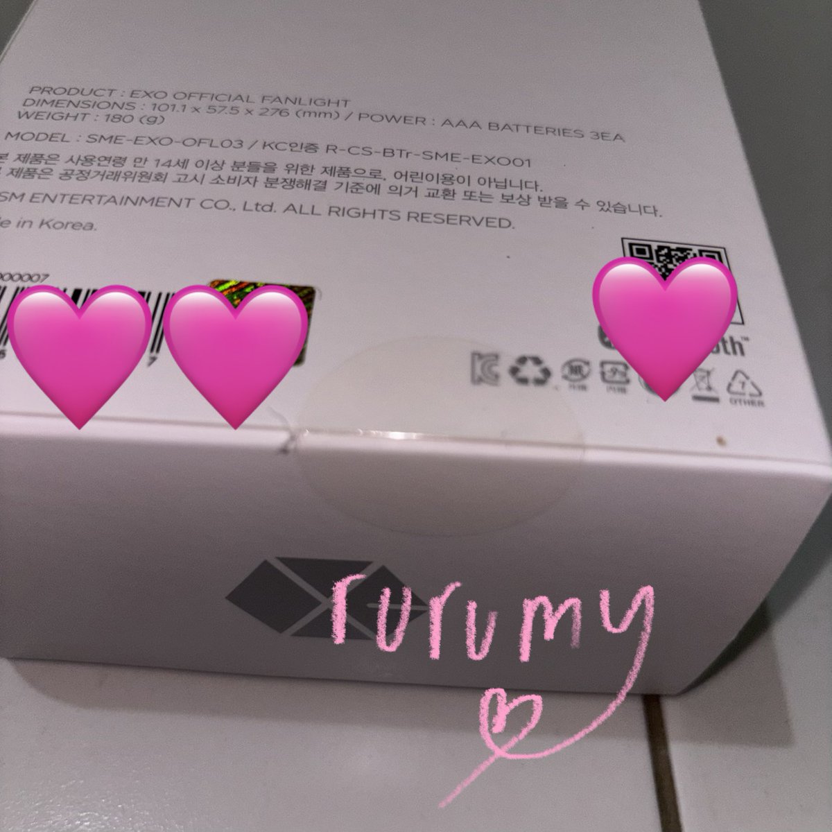 vrimrose's tweet photo. wts — want to sell lightstick ls exo eribong ver. 3

✅ SEALED (+random pc)
⭐️ ready ina, siap co &amp; siap kirim
🏡 jakarta https://t.co/1rZzEwSlow