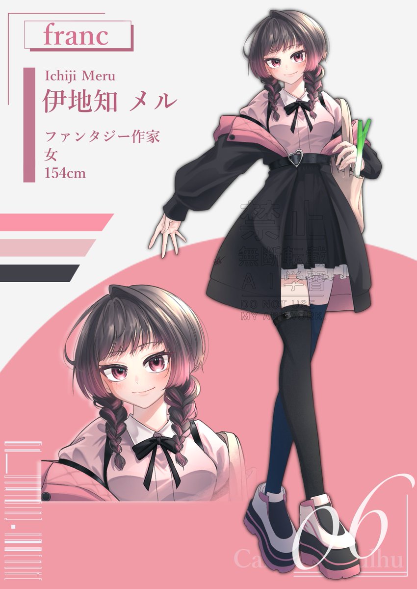 GJ_0origin2's tweet photo. 最近の立ち絵②
francに行った女。 https://t.co/Od3nXiq8Ek