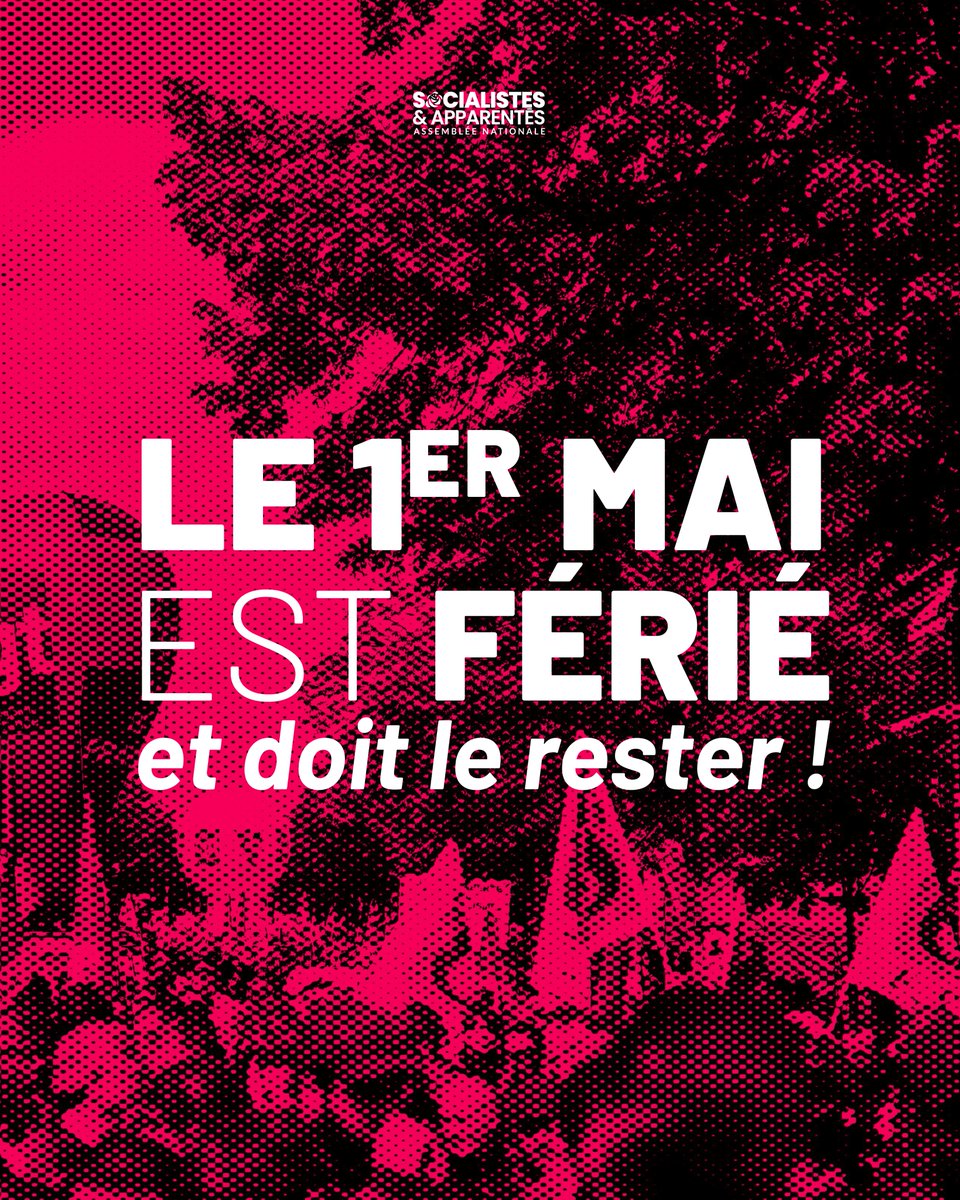 Députés Socialistes et apparentés tweet media