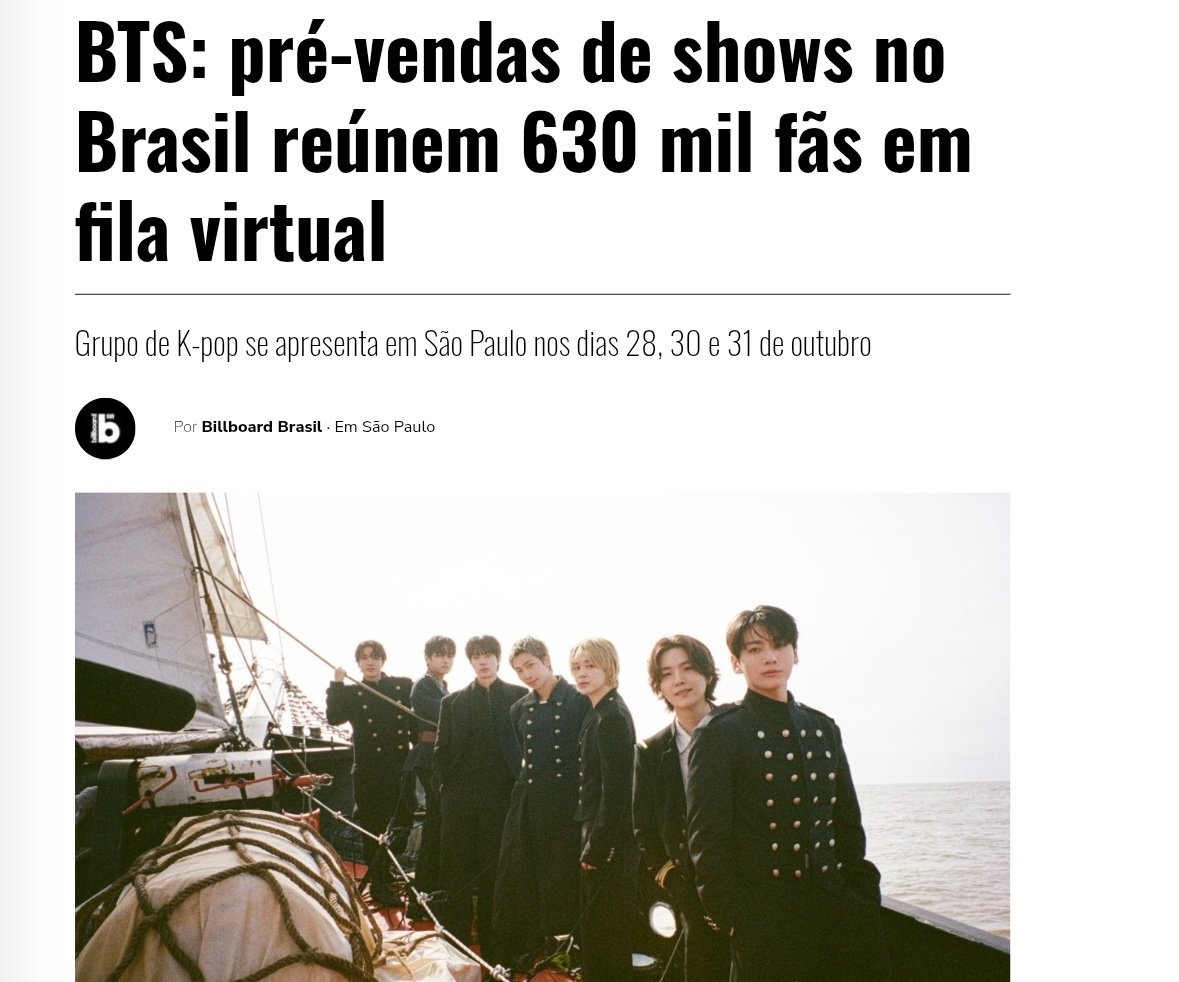 [...] Segundo a Ticketmatster, a pré-venda dos ingressos, realizada na quarta-feira (8), reuniu mais de 350 mil fãs conectados simultaneamente na fila virtual. Já as vendas do dia anterior, na terça-feira (7), concentraram aproximadamente 280 mil fãs na tentativa de compra