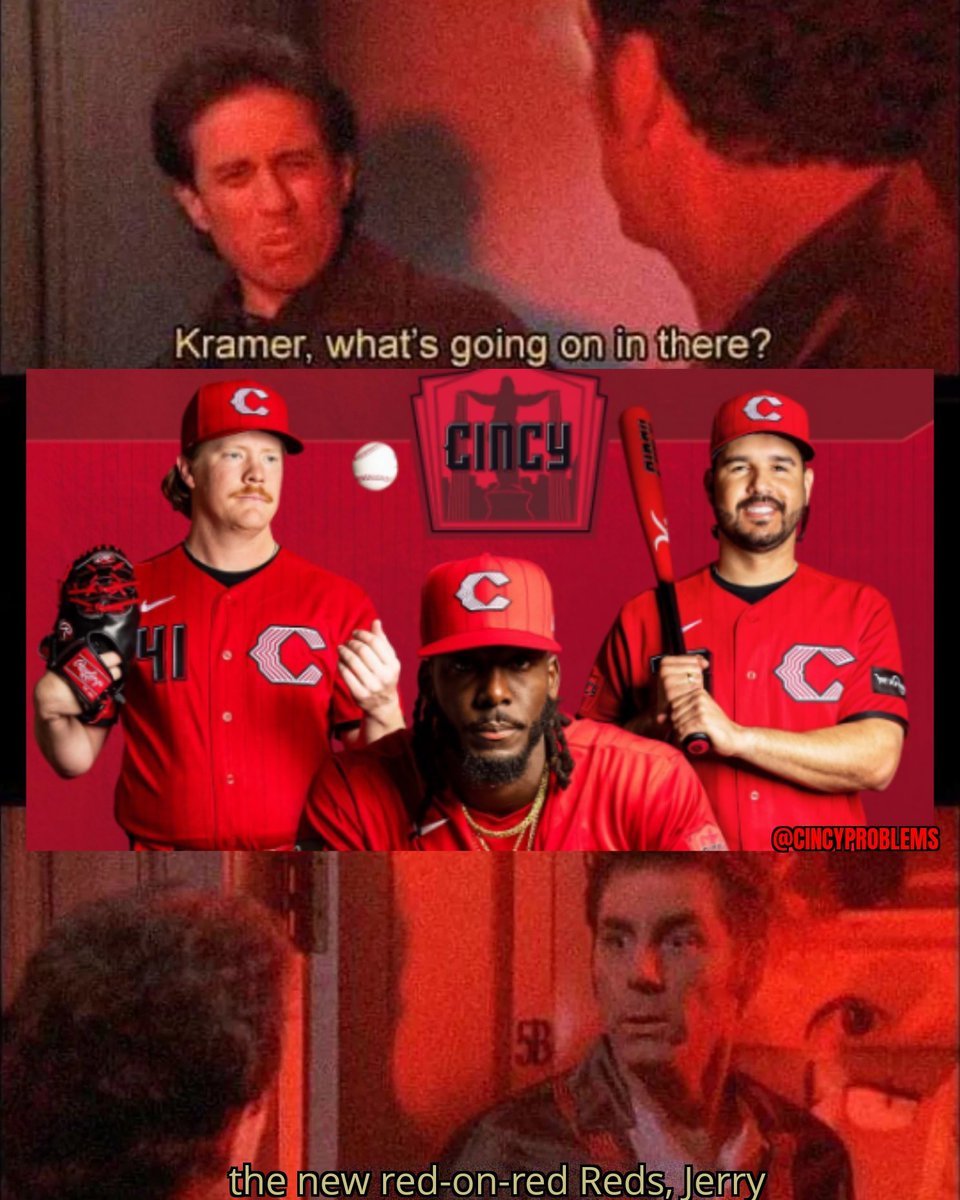 CincyProblems's tweet photo. Reds gonna red. 🔴🔴 https://t.co/sUSAH85FHO