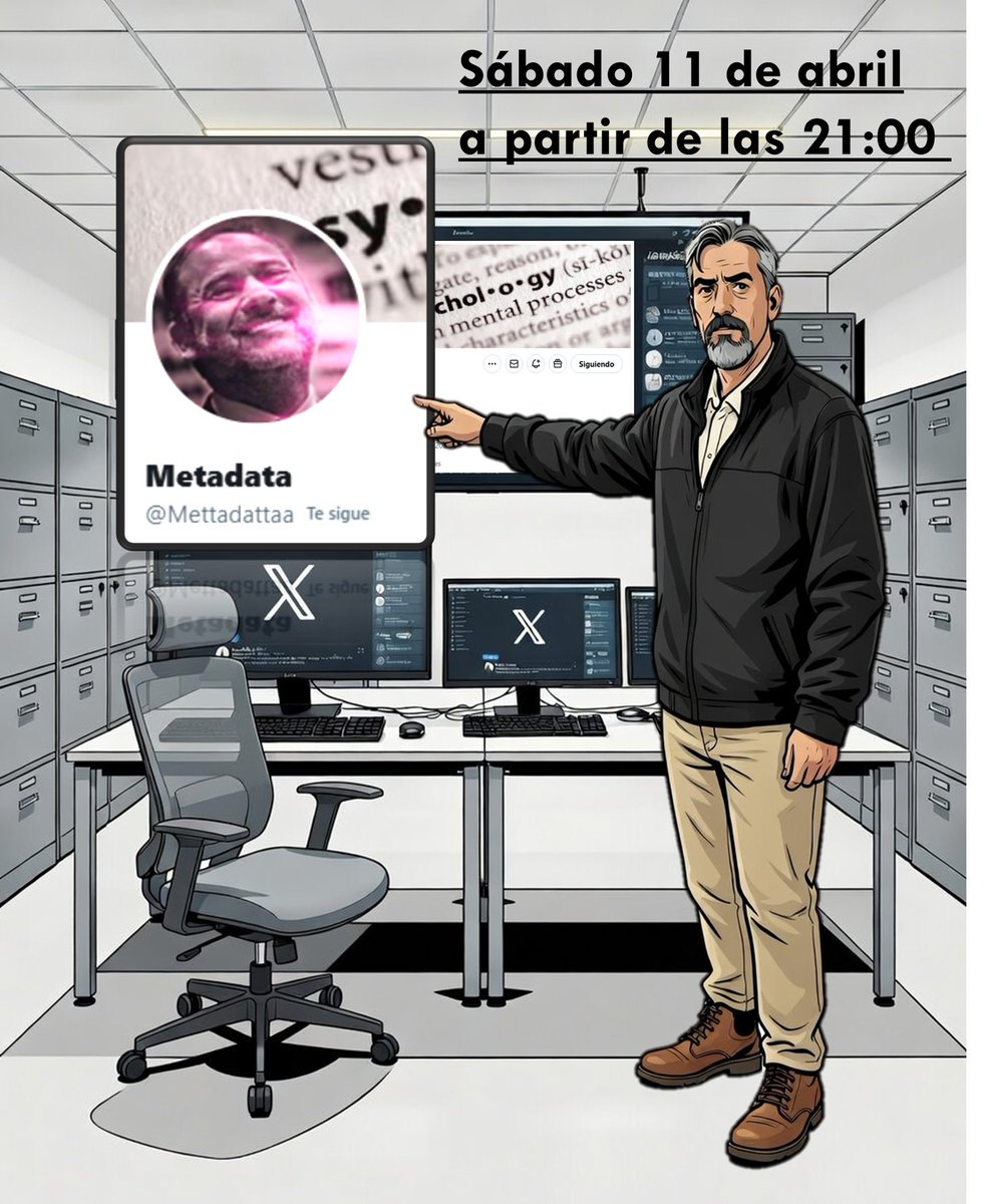 RomanCues_i0sm's tweet photo. 📢 Importante: Este sábado (11 de abril) a partir de las 22:00 no te pierdas el Space de X donde entrevistaré a Metadata. Toda la verdad sobre el bot Appolo y el uso que le dieron Jesús Santorio (@SrLiberal) y su banda de facinerosos. https://t.co/5hPVbkcMyb
